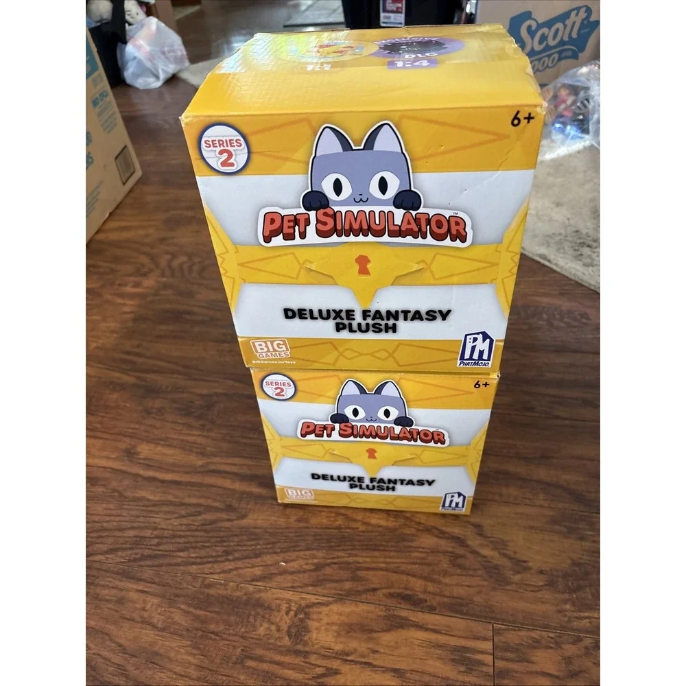 2 Pet Simulator Fantasy  8‎ X 16 Inches Stuffed Animal W/codes